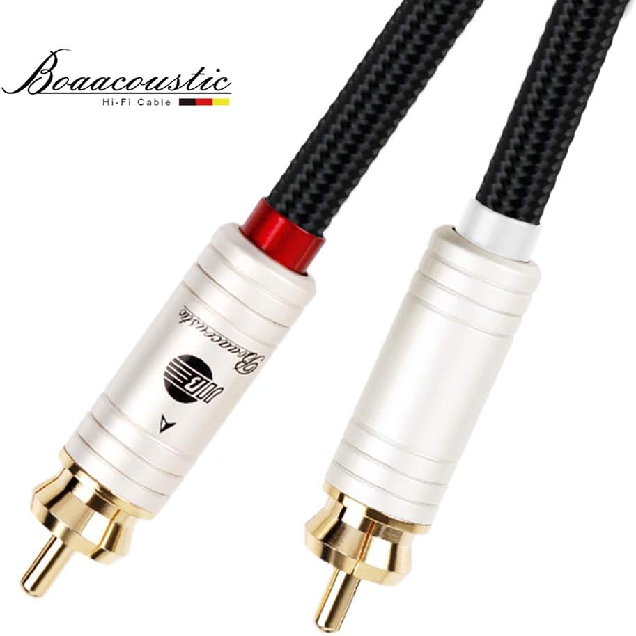 2RCA Male to 2RCA Male Audio Cable - 3ft R407