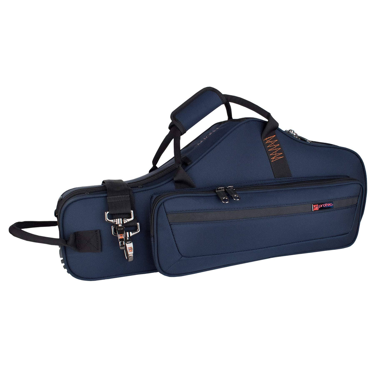 Contoured Alto Sax Case Blue T38396