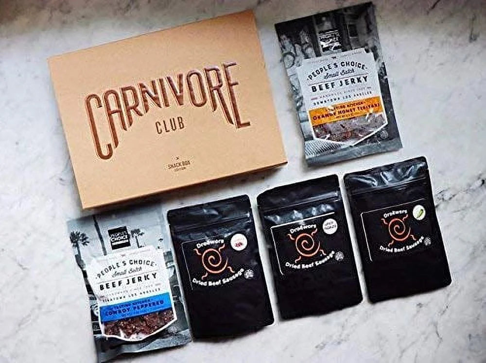 Beef Jerky and Meat Sticks Sampler A8136