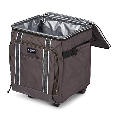 Large Portable Insulated Soft Coolers with Rolling Wheels B38143