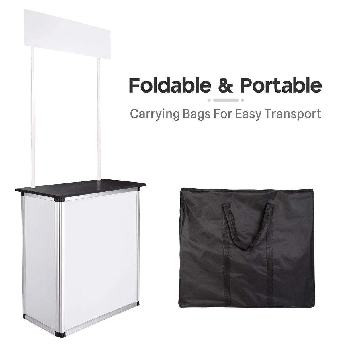 Popup Promotional Counter Table Booth Display Banner Stand E6227