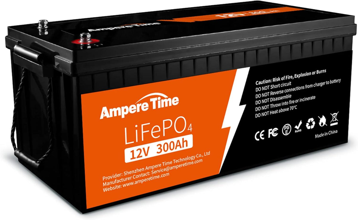 12V 300Ah Lithium LiFePO4 Battery with 200A BMS C158