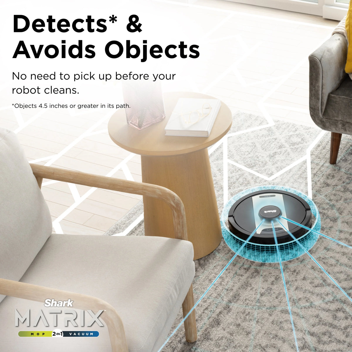 2-in-1 Robot Vacuum & Mop C3842