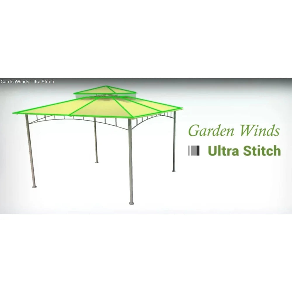 10x12 Gazebo Replacement Canopy Top Cover K93668
