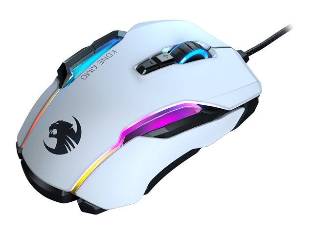 White Optical Wired USB Mouse H992133