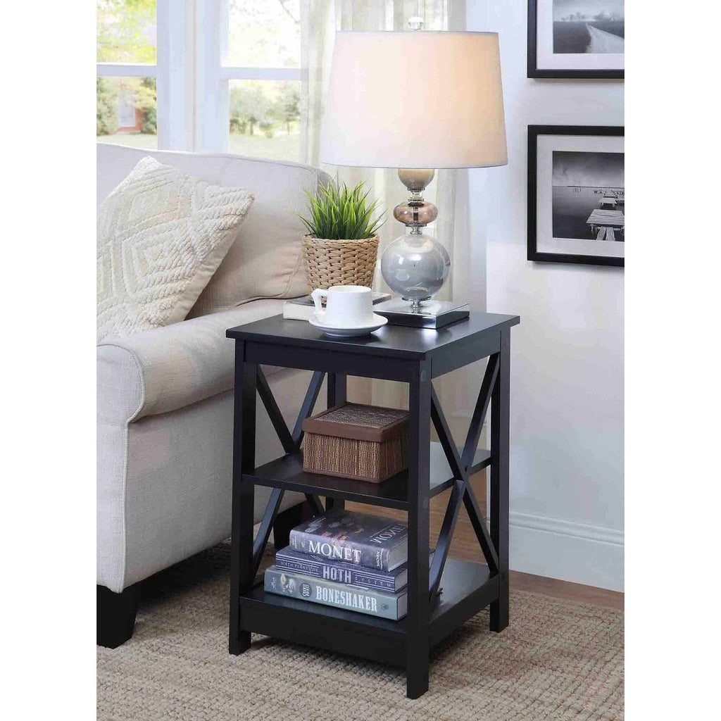 Cobalt Blue X-Base End Table Z826653