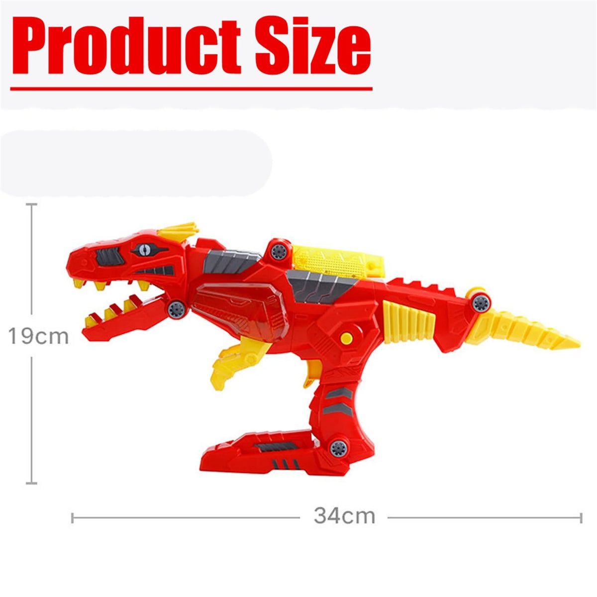Transforming Dinosaur Toy 3 in 1 Lights Sound W15949