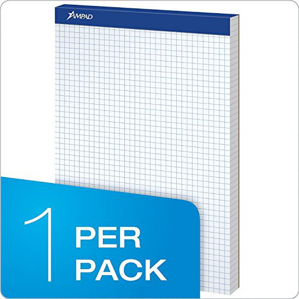 Quadrille Double Pad, 8 1/2 X 11 3/4, White, 2 Pack M310
