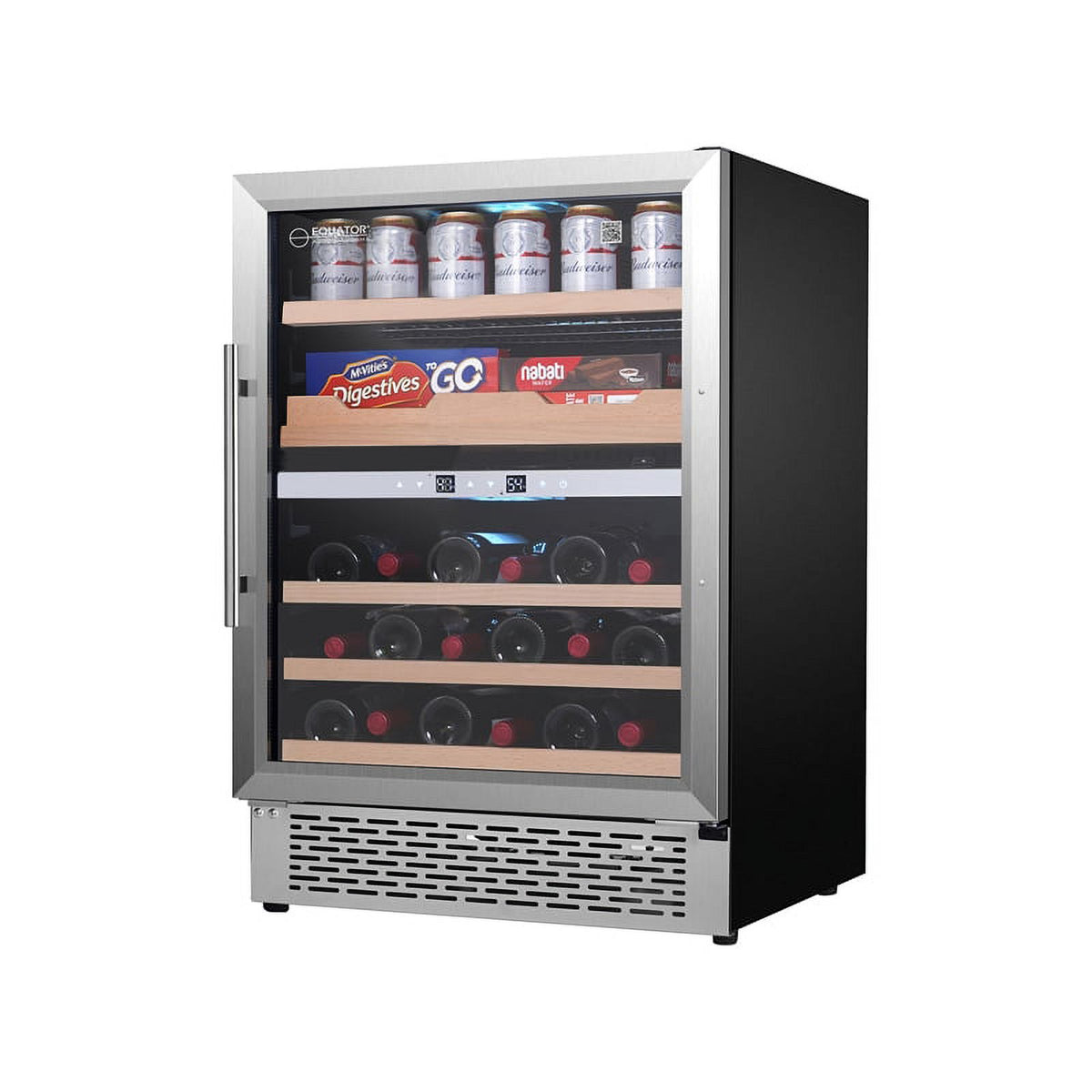 2-Zone Gourmet Center with Wine Bottle Storage G460535