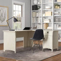 Antique White L-Shape Desk C716706