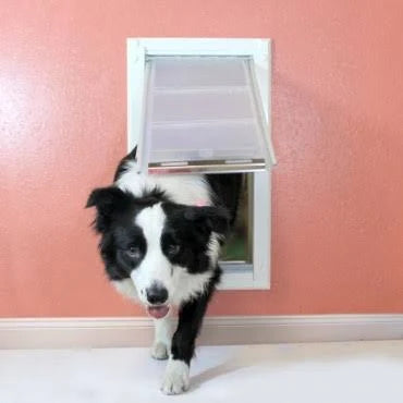Black Wall Mount Pet Door F92249