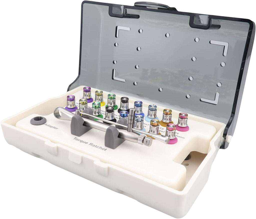 16pcs Screwdriver Repair Tool Kit with Torque Wrench Y374