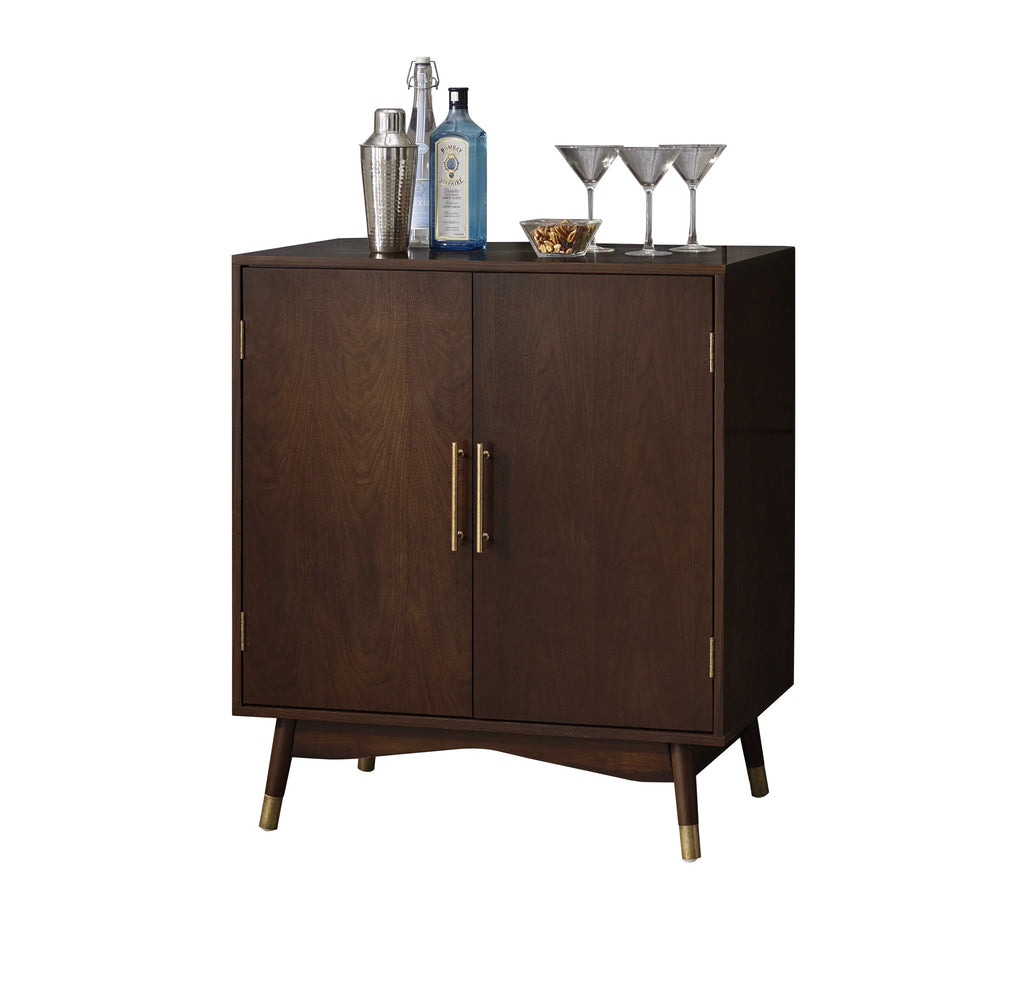 Walnut Bar Cabinet N494
