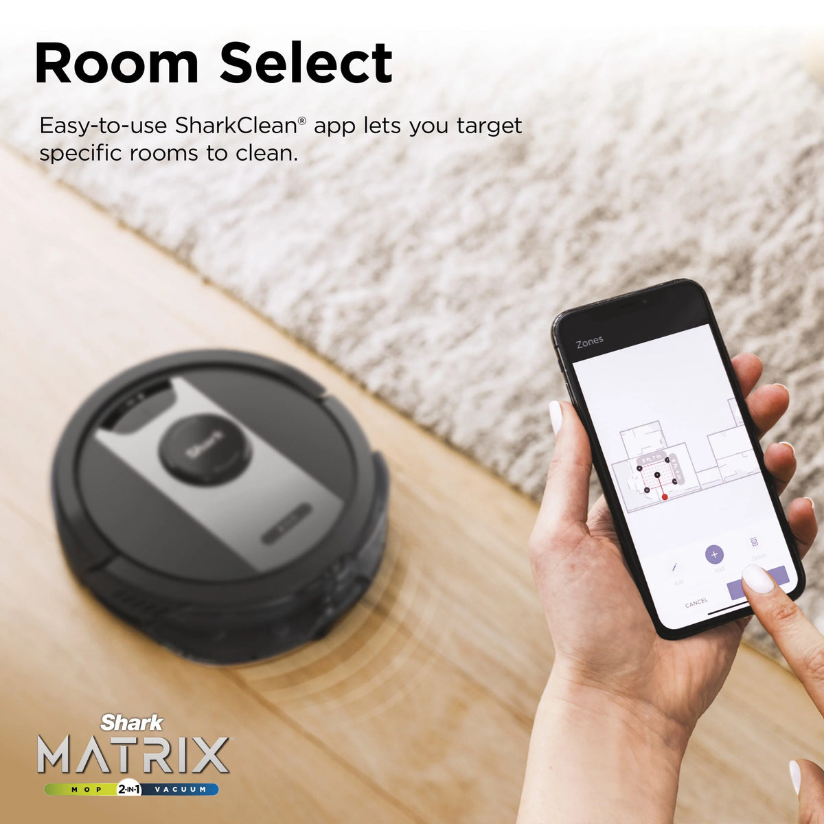 2-in-1 Robot Vacuum & Mop C3842
