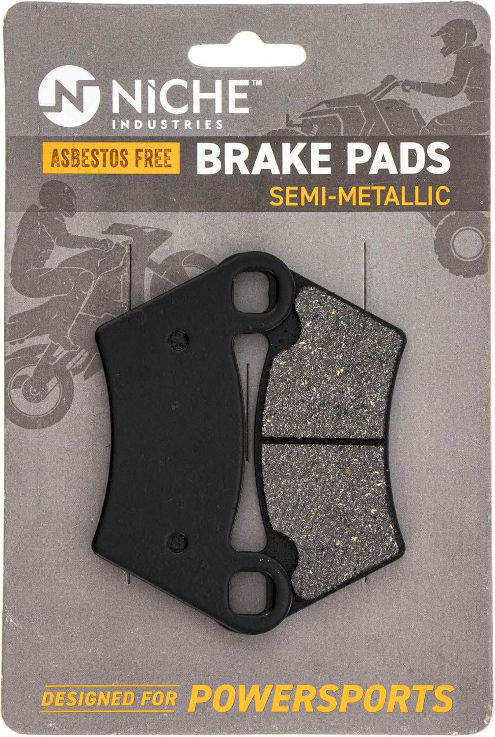 Rear Right Brake Caliper Pads Mounting Bracket Pack of 2 M76405