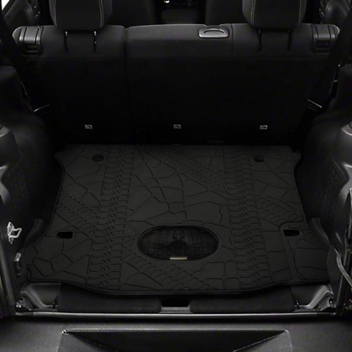 Black Rear Trunk Cargo Floor Mat V826438