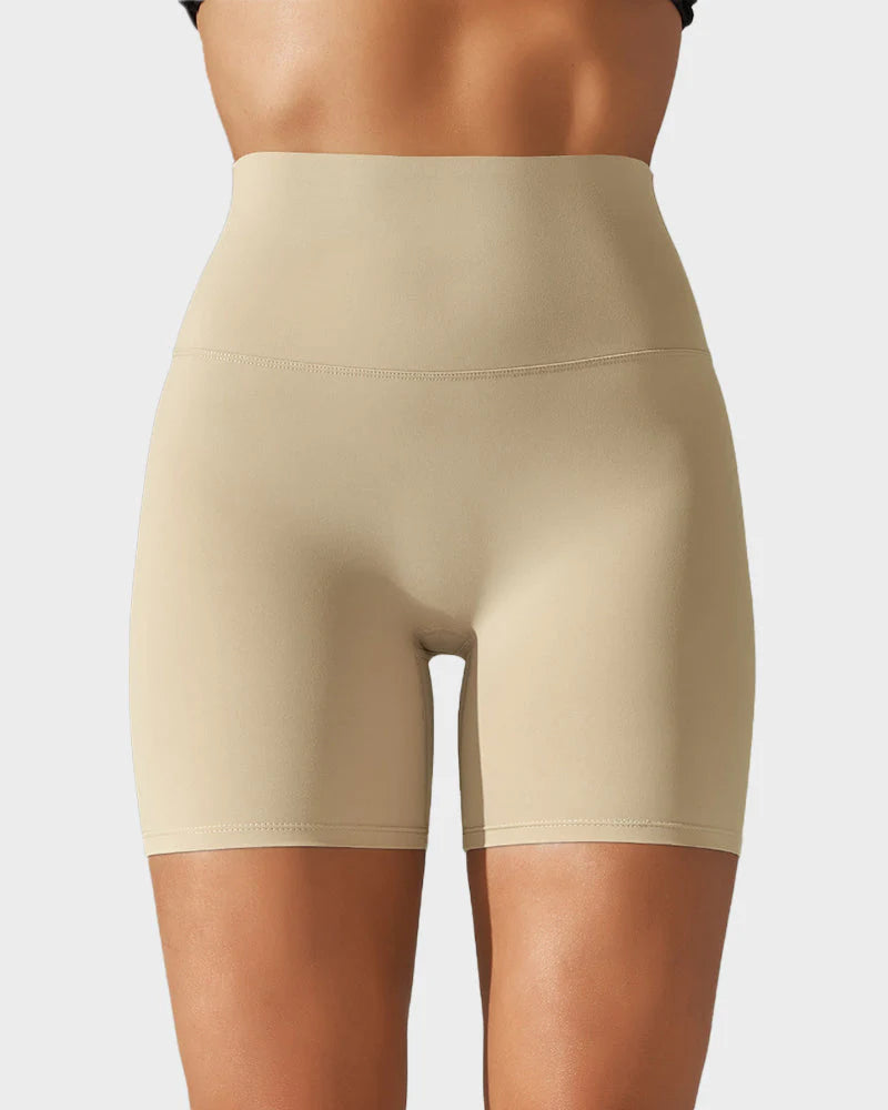 High-Waist Mesh Boyshorts O65166