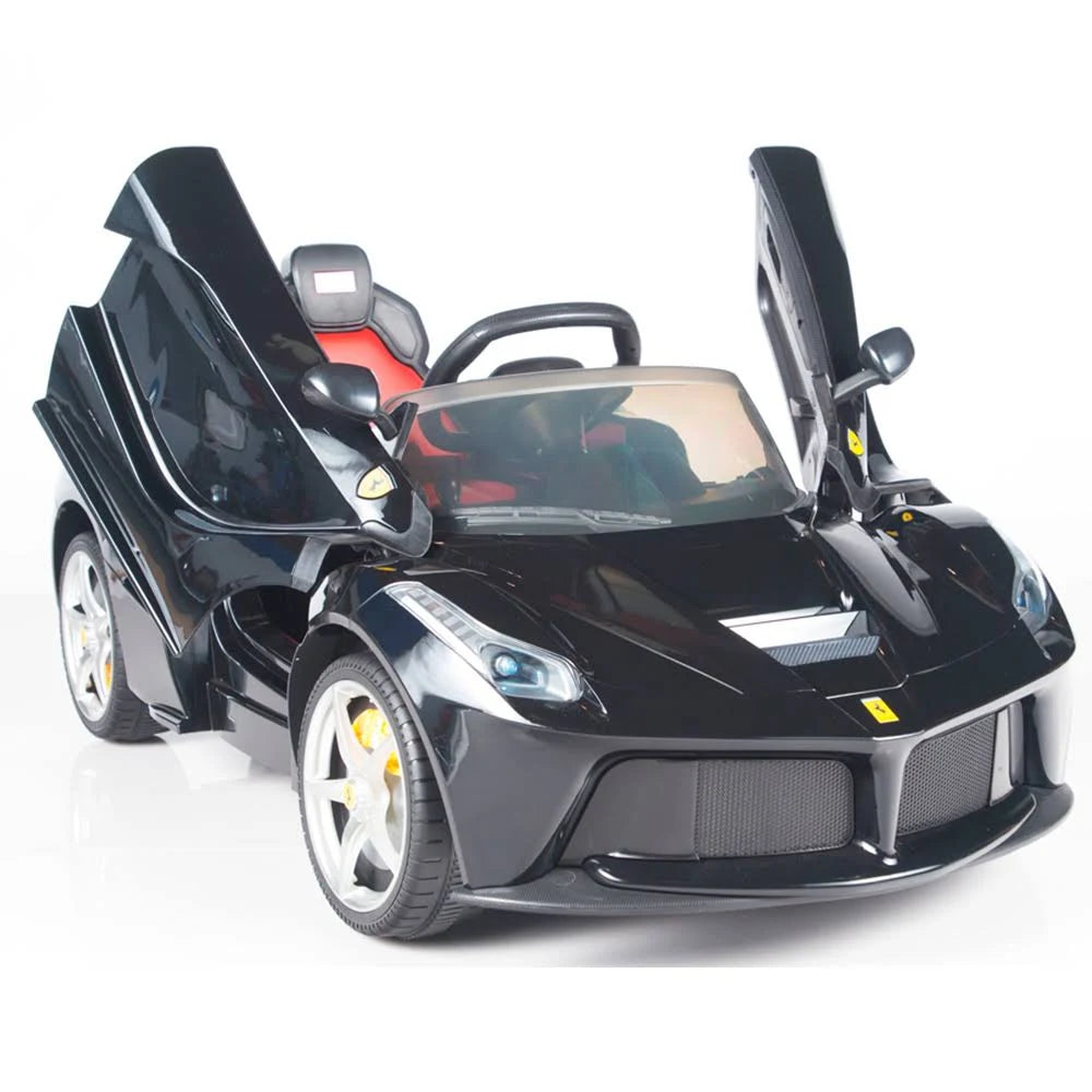 Black Battery Powered Ride on Toy Car with Remote Control T398