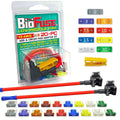 20 Piece Low Profile Mini Blade Fuse Assortment with Fuse Puller W35306