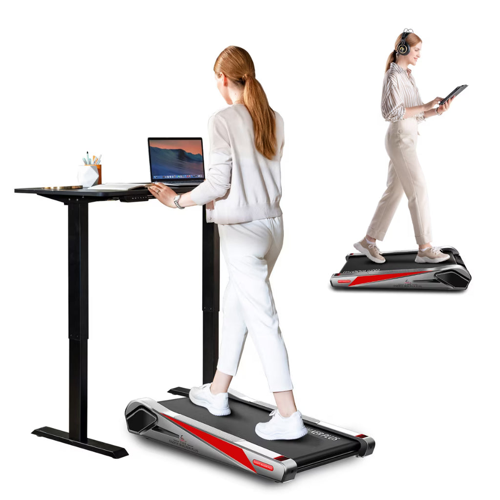 2.0HP 5 Incline Under Desk Electric Walking Treadmill U518658