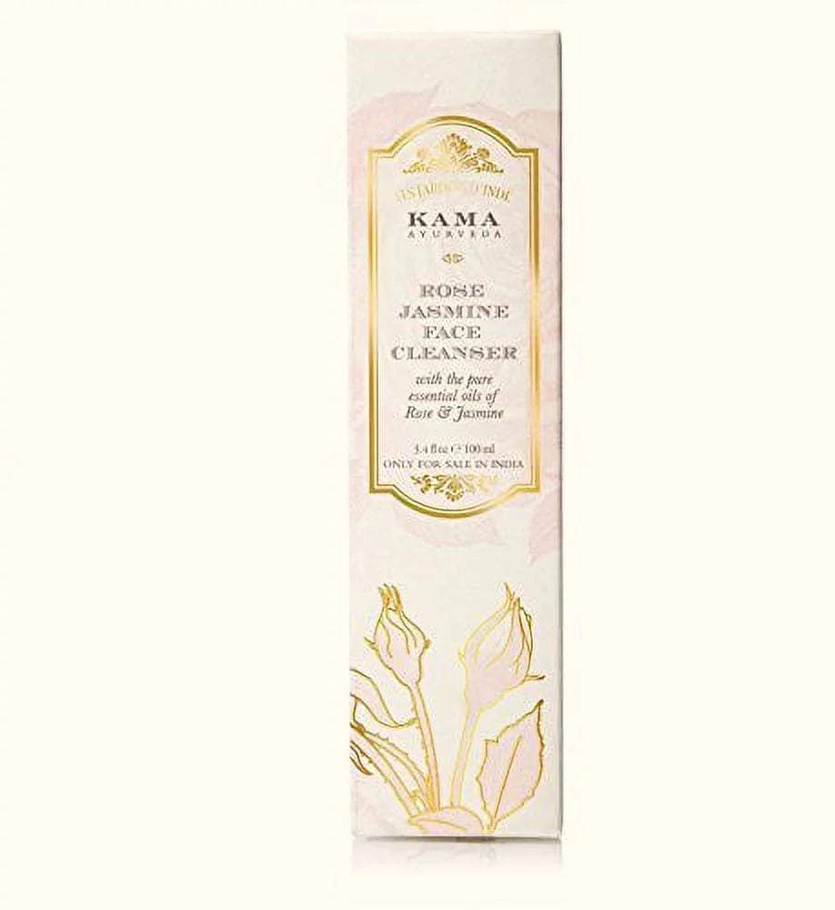 Rose and Jasmine Face Cleanser with Essential Oils, 100ml X440898