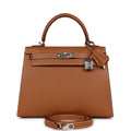 Gold Epsom Leather Bag X84791