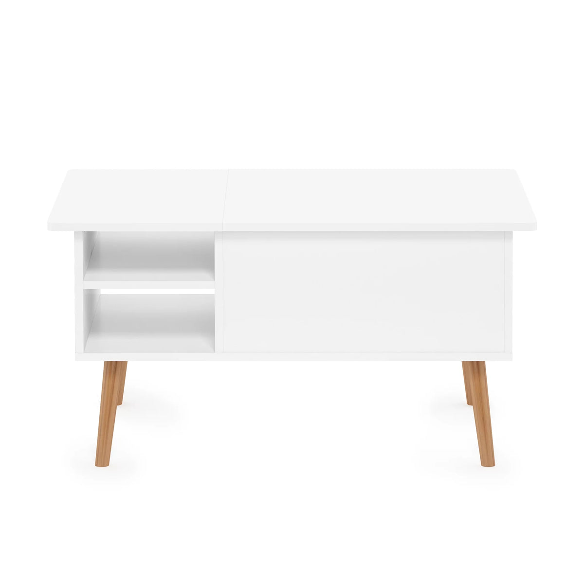 Lift Top Coffee Table with Wooden Leg M6487