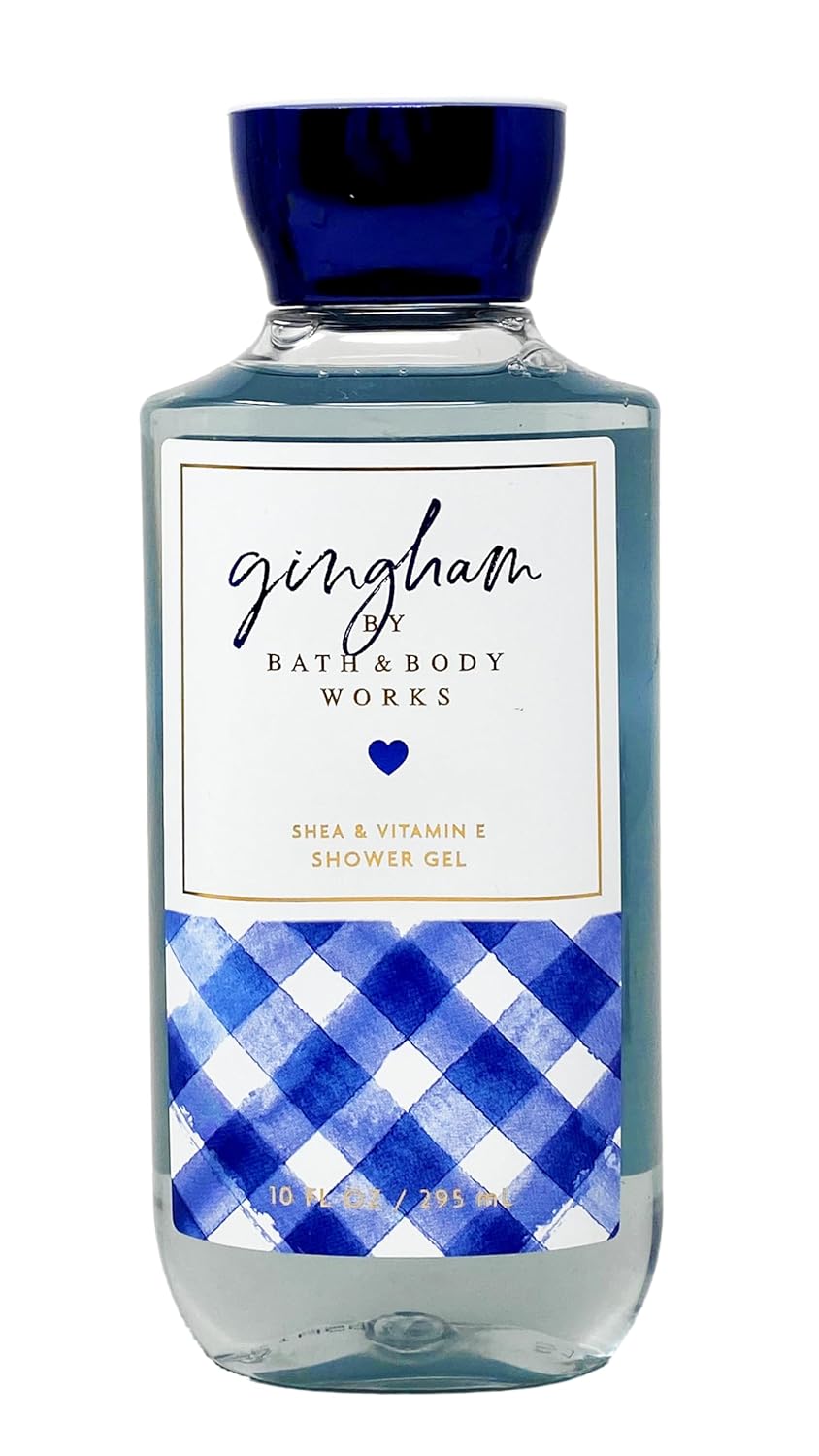 Gingham Deluxe Gift Set Fine Fragrance Mist Body Cream Shower Gel Body Lotion Moisturizing Body Wash O9443