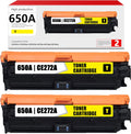Remanufactured Toner Cartridge 2 Pack Yellow H88280