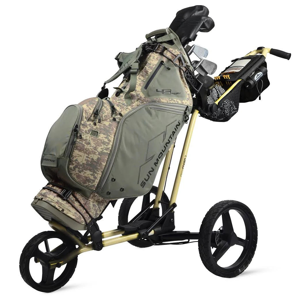 Grey/Red Push Cart A5697