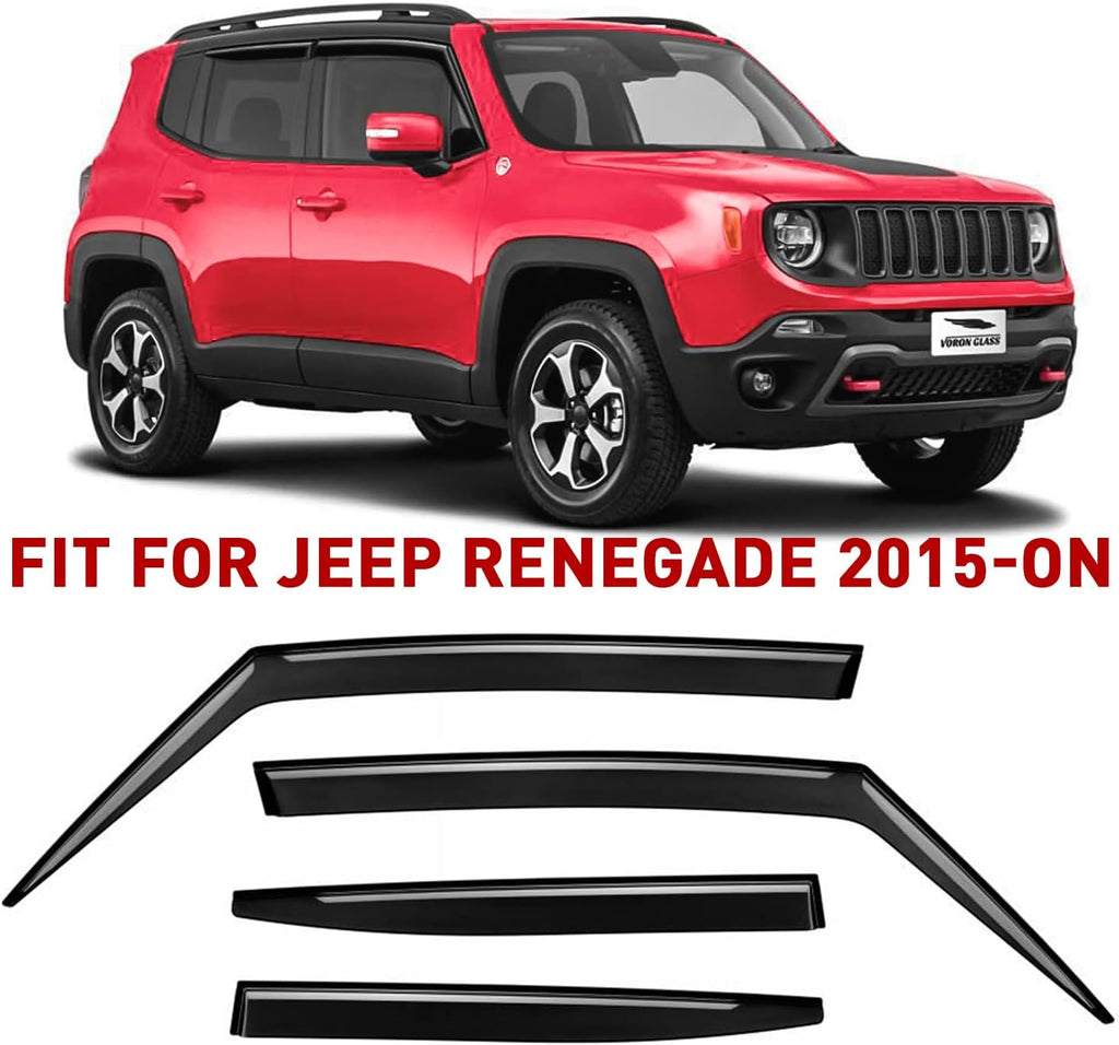 4 Pieces Rain Guards for Jeep Renegade C1913