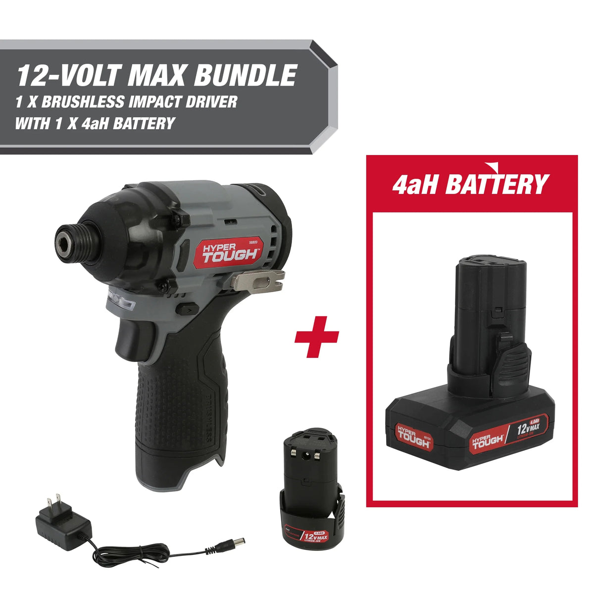 12-Volt Cordless Brushless Impact Driver Y425917