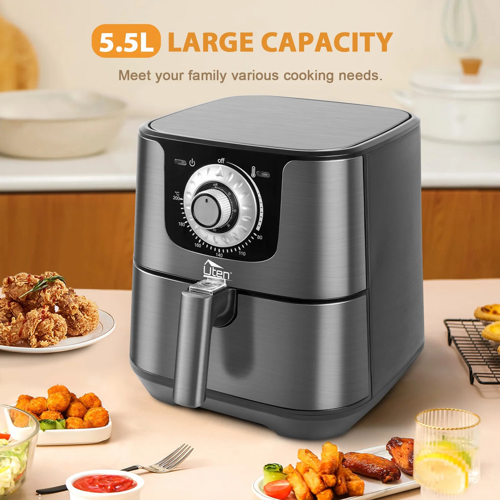 5.8 Quart 1700W 8-in-1 Non-Stick Air Fryer R1590