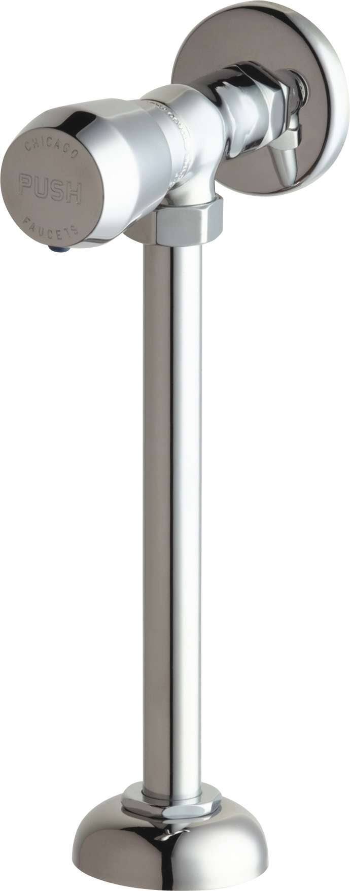 Angle Urinal Valve with Riser V9340