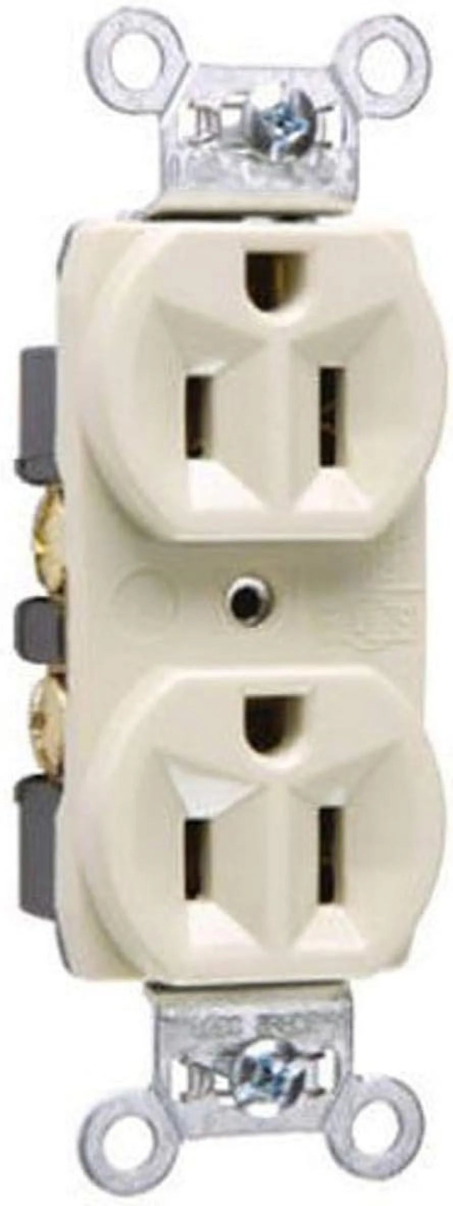15-Amp 125-volt Construction Grade Duplex Receptacle, Ivory M516