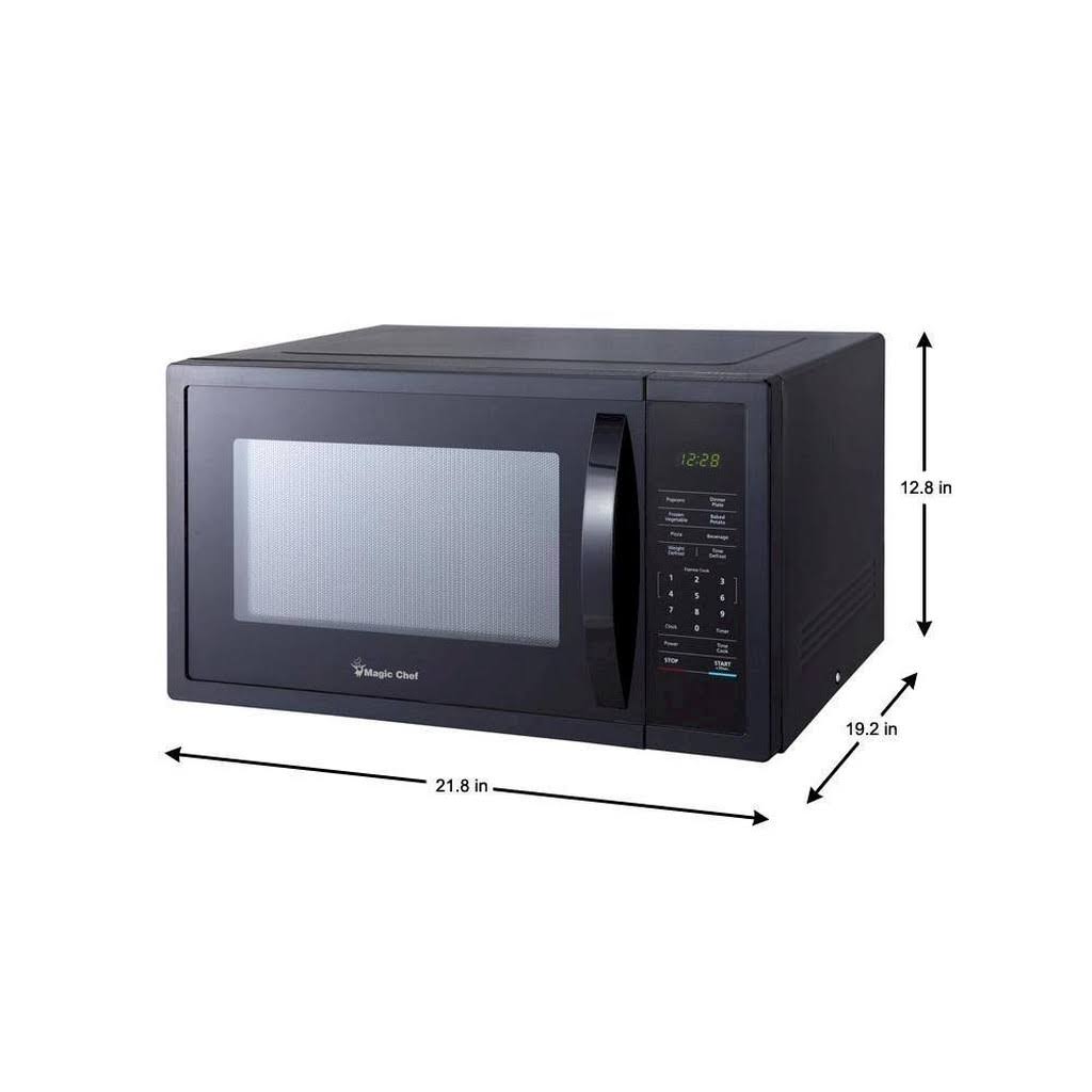 1.6 Cu. ft. Countertop Microwave in Black with Gray Cavity D2471