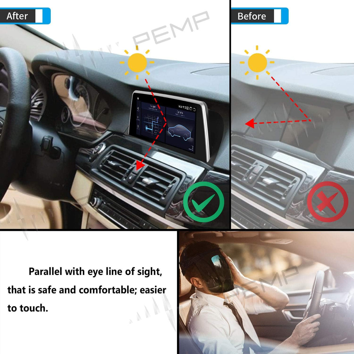 10.25 inch IPS Touch Screen Android 10 Monitor M990173