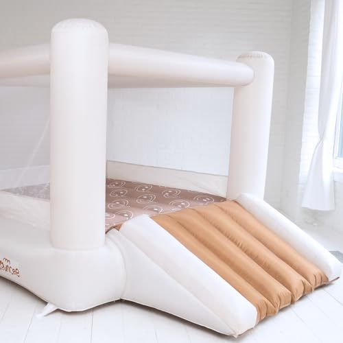Pink Bounce House with Slide O388934