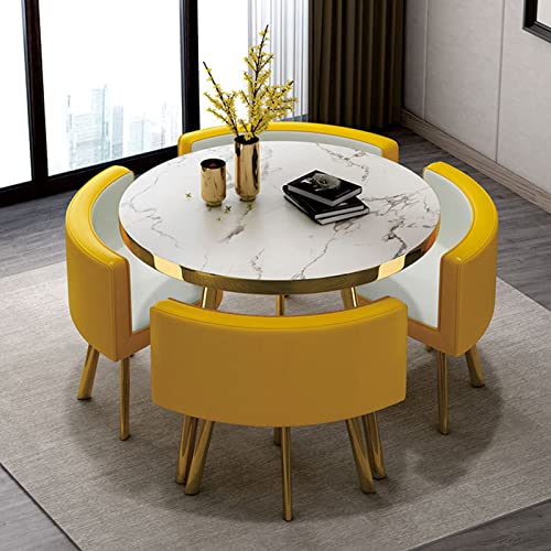 1 Table 4 Chairs Dining Table Set U82227