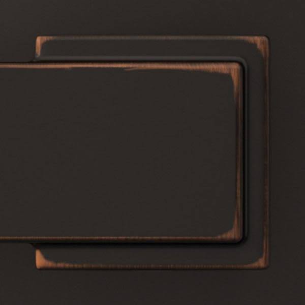 Aged Bronze Single Cylinder Door Handleset with Lever U2933