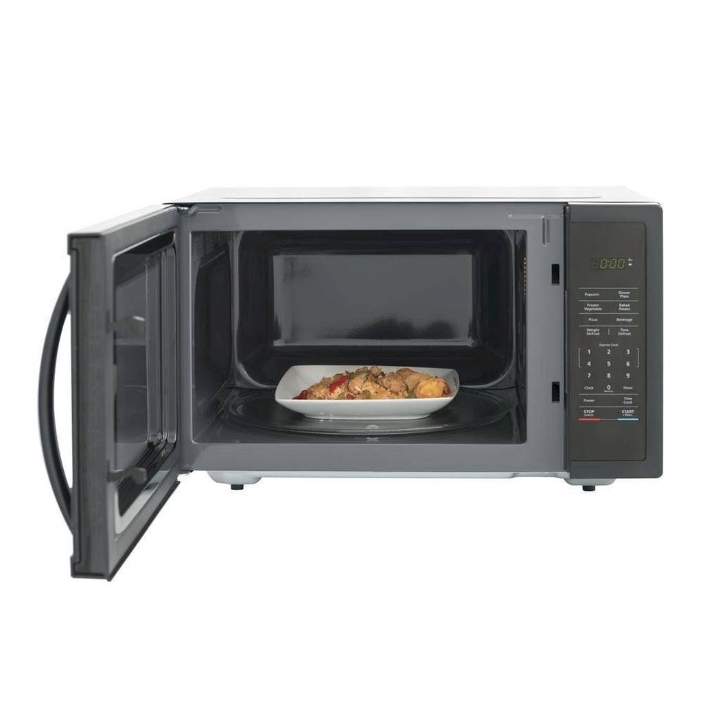 1.6 Cu. ft. Countertop Microwave in Black with Gray Cavity D2471