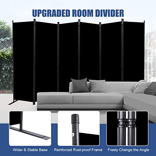 8 Panel Fabric Room Divider X630362