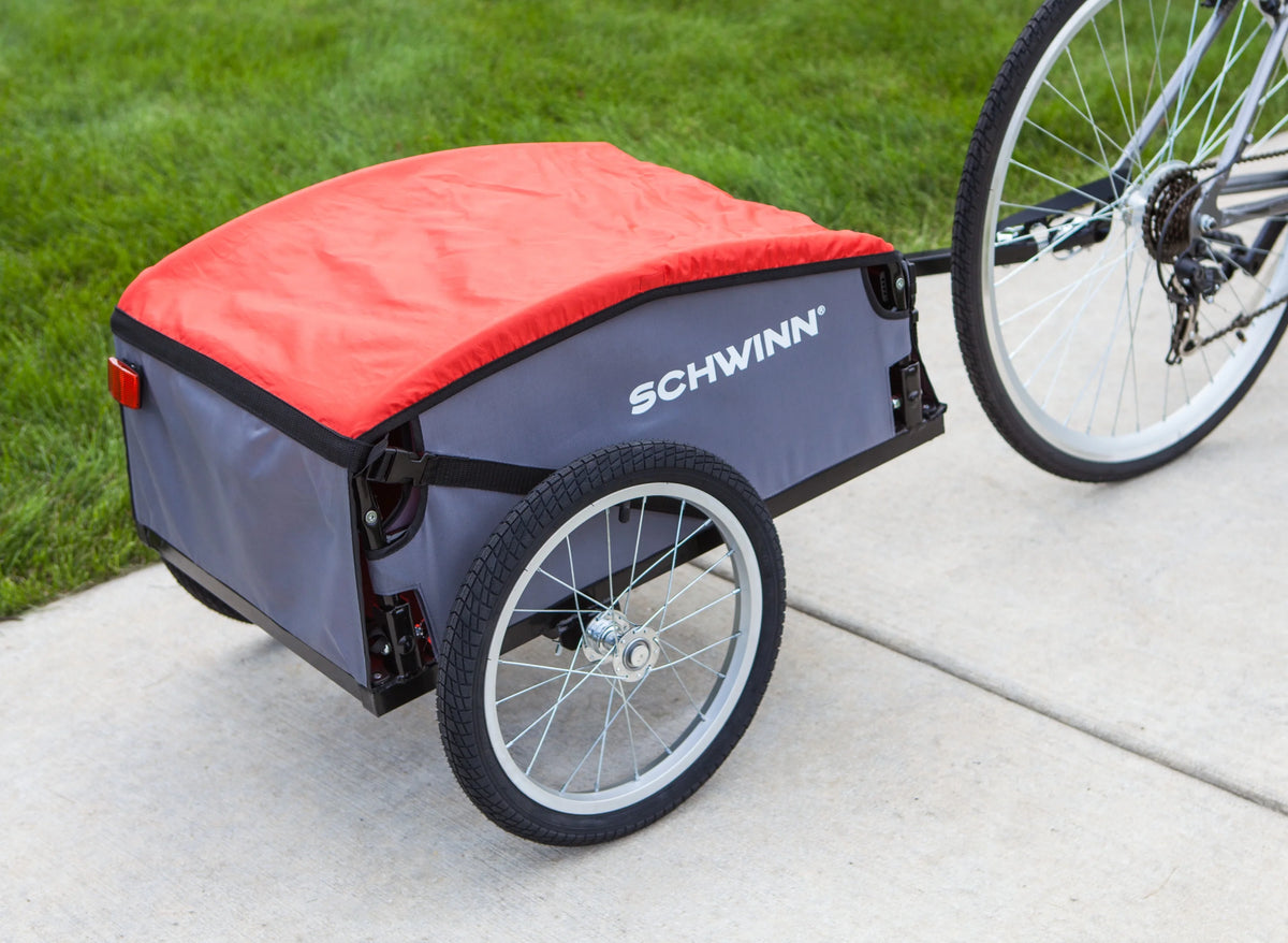 Cargo Trailer, 100 lbs capacity, gray / red Z43076