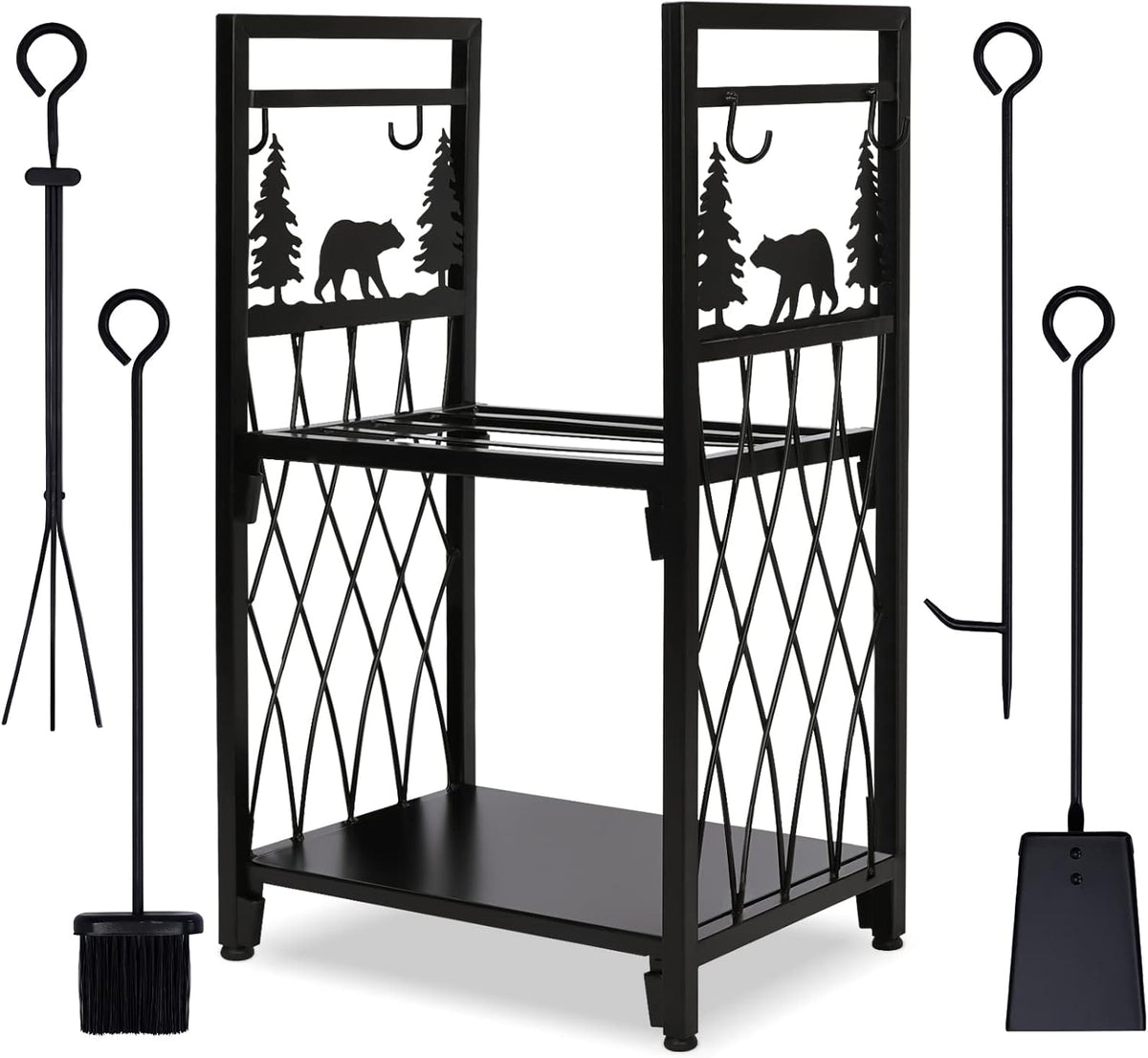 Heavy Duty Steel Firewood Rack M904