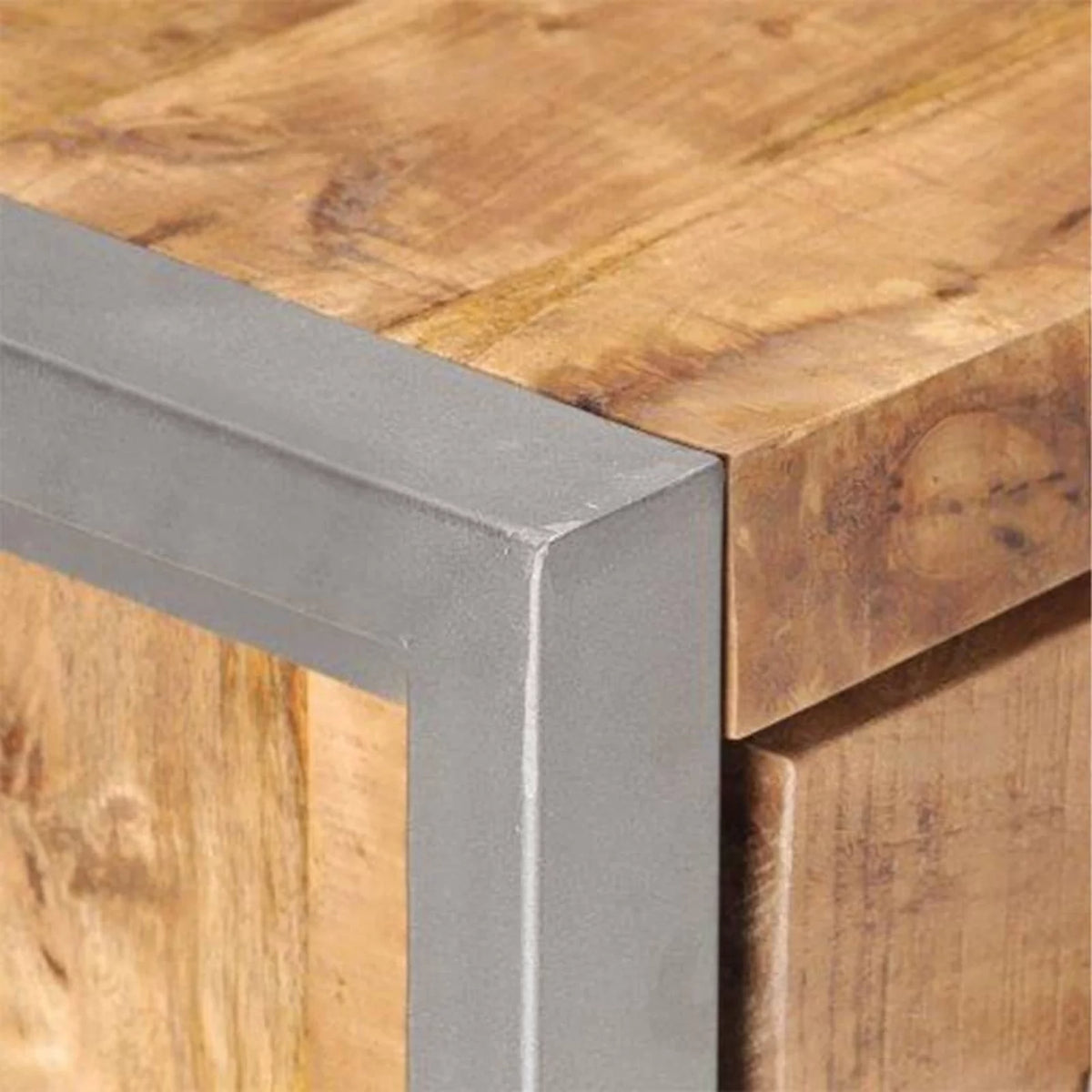 Rough Mango Wood Sideboard F93489