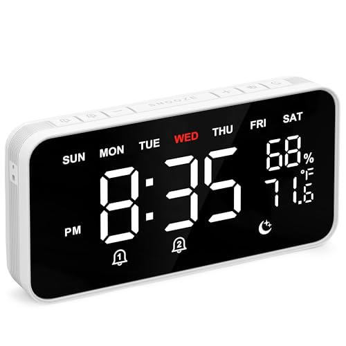 Smart Alarm Clock with LED Dot Matrix Display A846
