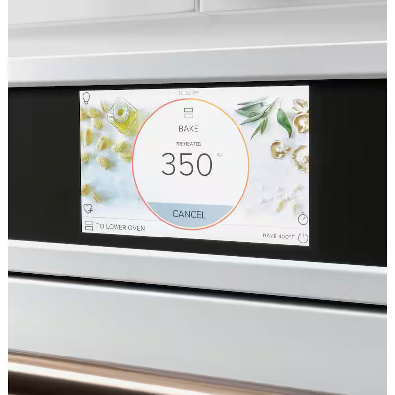 30 in. Double Electric Wall Oven with Convection Self-Cleaning Matte Black D5132