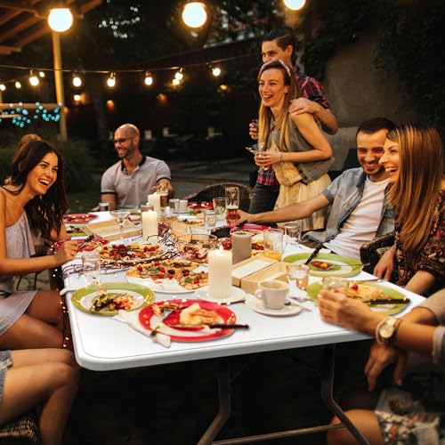 8 Foot Folding Plastic Banquet Table O73057