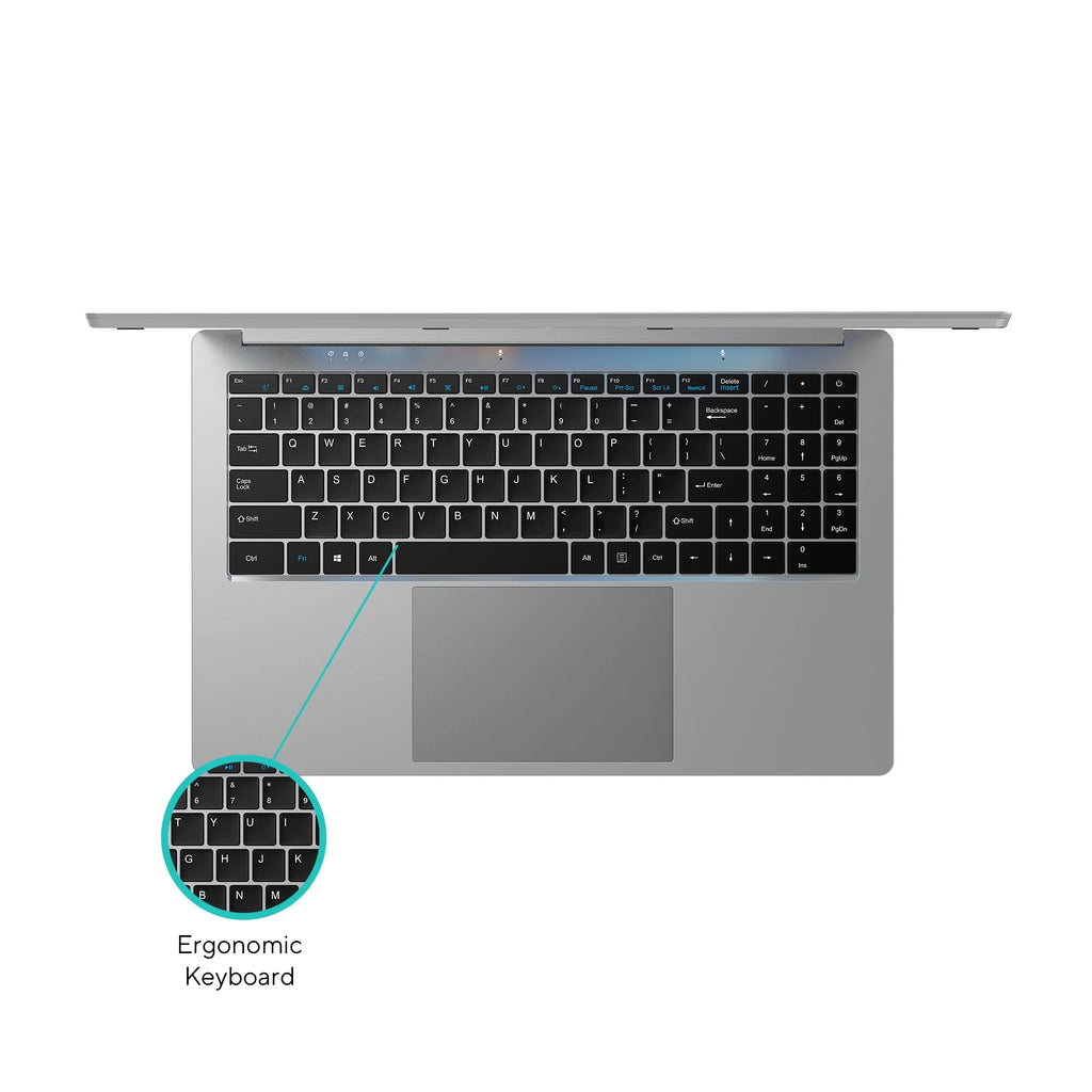 15.6" Notebook Intel Celeron 3GB RAM 64GB Silver T6475