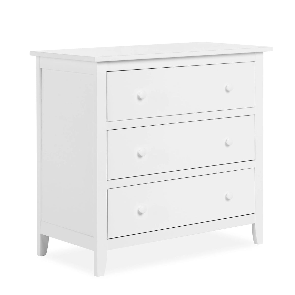 White 3 Drawer Chest W222